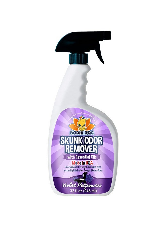 Bodhi Dog Bodhi Dog Pet Deskunk Spray Odor Eliminator- Skunk Smell Remover with Essential Oils for Dogs, Cats, Furniture, Carpet & Clothing - Safe, Non-Toxic Formula for Lasting Freshness (32 Fl Oz)  - Image 1