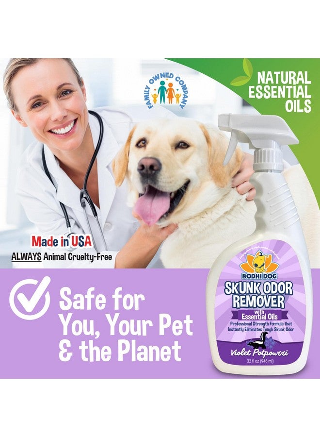 Bodhi Dog Bodhi Dog Pet Deskunk Spray Odor Eliminator- Skunk Smell Remover with Essential Oils for Dogs, Cats, Furniture, Carpet & Clothing - Safe, Non-Toxic Formula for Lasting Freshness (32 Fl Oz)  - Image 5