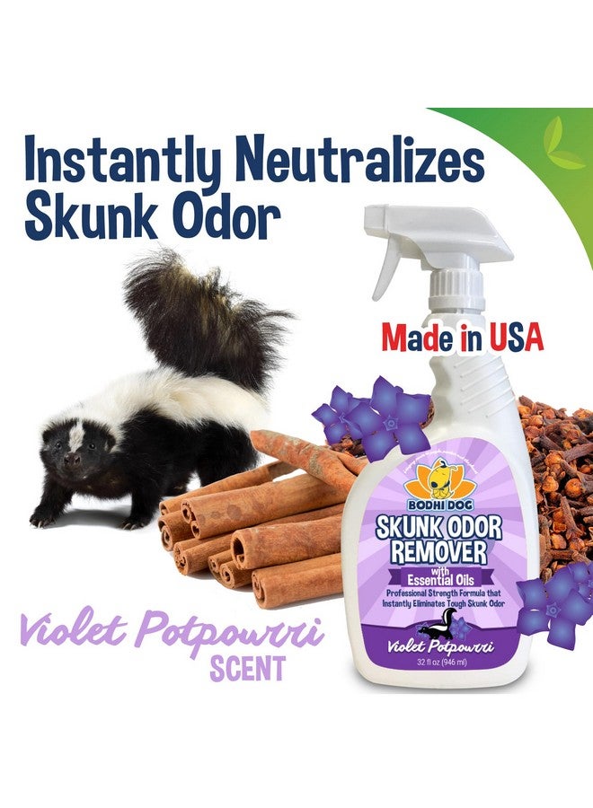 Bodhi Dog Bodhi Dog Pet Deskunk Spray Odor Eliminator- Skunk Smell Remover with Essential Oils for Dogs, Cats, Furniture, Carpet & Clothing - Safe, Non-Toxic Formula for Lasting Freshness (32 Fl Oz)  - Image 4