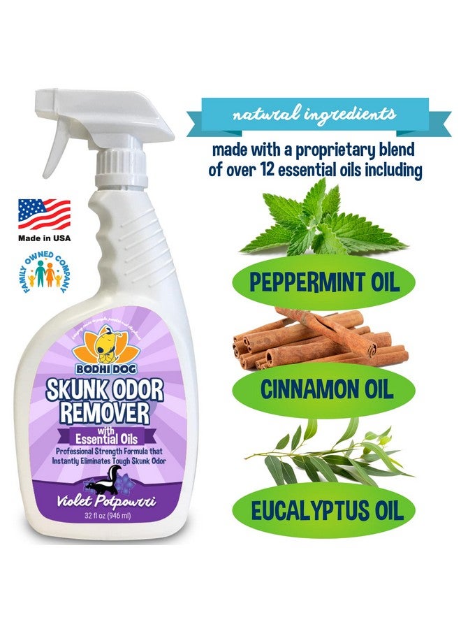Bodhi Dog Bodhi Dog Pet Deskunk Spray Odor Eliminator- Skunk Smell Remover with Essential Oils for Dogs, Cats, Furniture, Carpet & Clothing - Safe, Non-Toxic Formula for Lasting Freshness (32 Fl Oz)  - Image 3