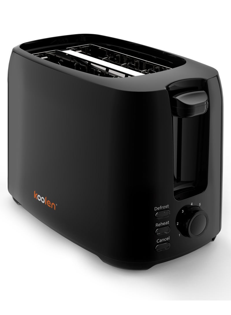 KOOLEN Toaster Double 750 W 800104001 Black - Image 1