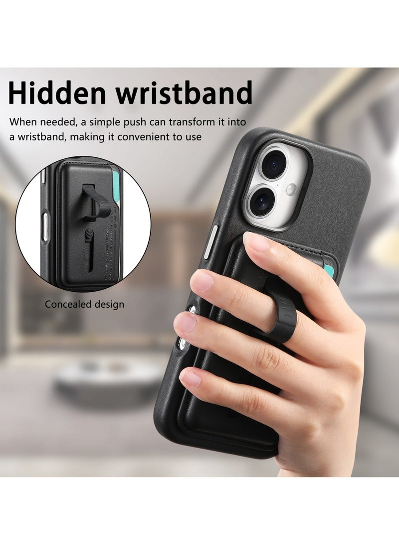 general Protective case for iPhone 17, 2-in-1 magnetic MagSafe card holder, drop-proof Precise fit, wireless charging compatible - Image 3