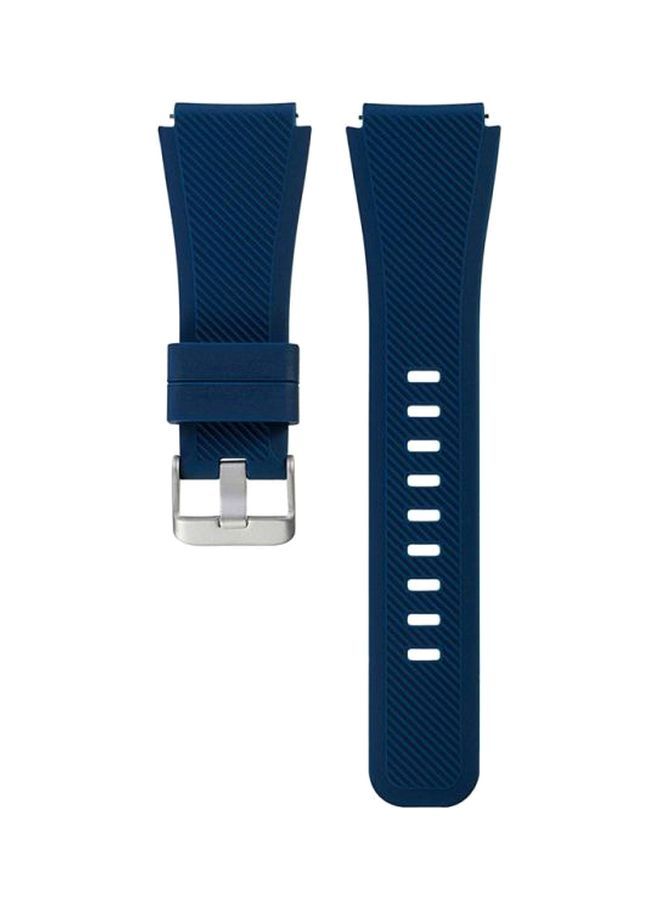 NIBEMINENT Replacement Band For Samsung Gear S3 Frontier/Classic Blue