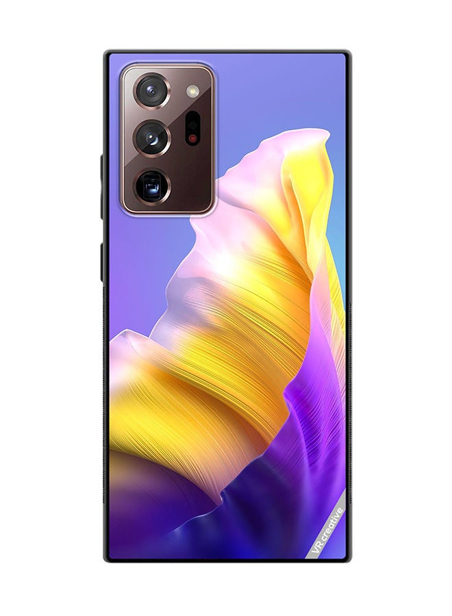 VR CREATIVE Protective Case Cover For Samsung Galaxy Note20 Ultra 5G Flower Design Multicolour - Image 1