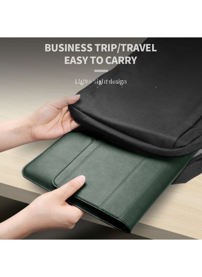 Digital Computer/macbook Protective Case Macbook Pro 13 Inch Cover A1278 A1425 A1502-Color:Ink Green (no Accessories)-Applicable Model:16/17 Inch Universal