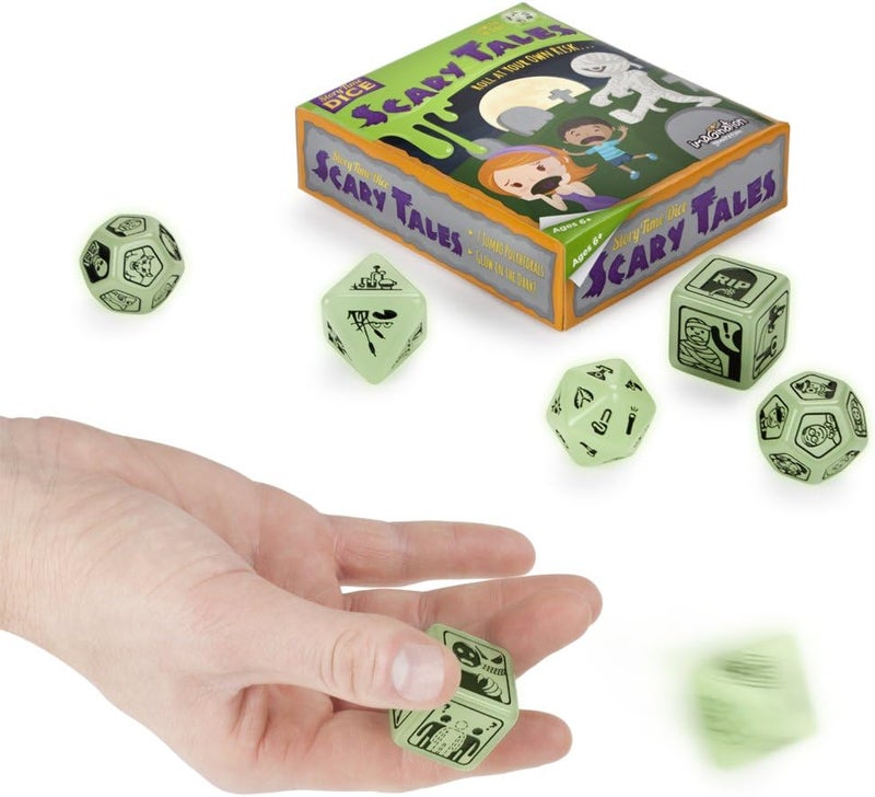 Imagination Generation Story Time Dice: Scary Tales - Glows in The Dark by - Image 3