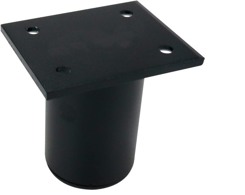Dcloud Newtown Furniture Legs Metal Black Coffee Table Leg Support Legs Bedside Cabinet Legs TV Cabinet Sofa Legs 4 Piece Black 2 - Image 2