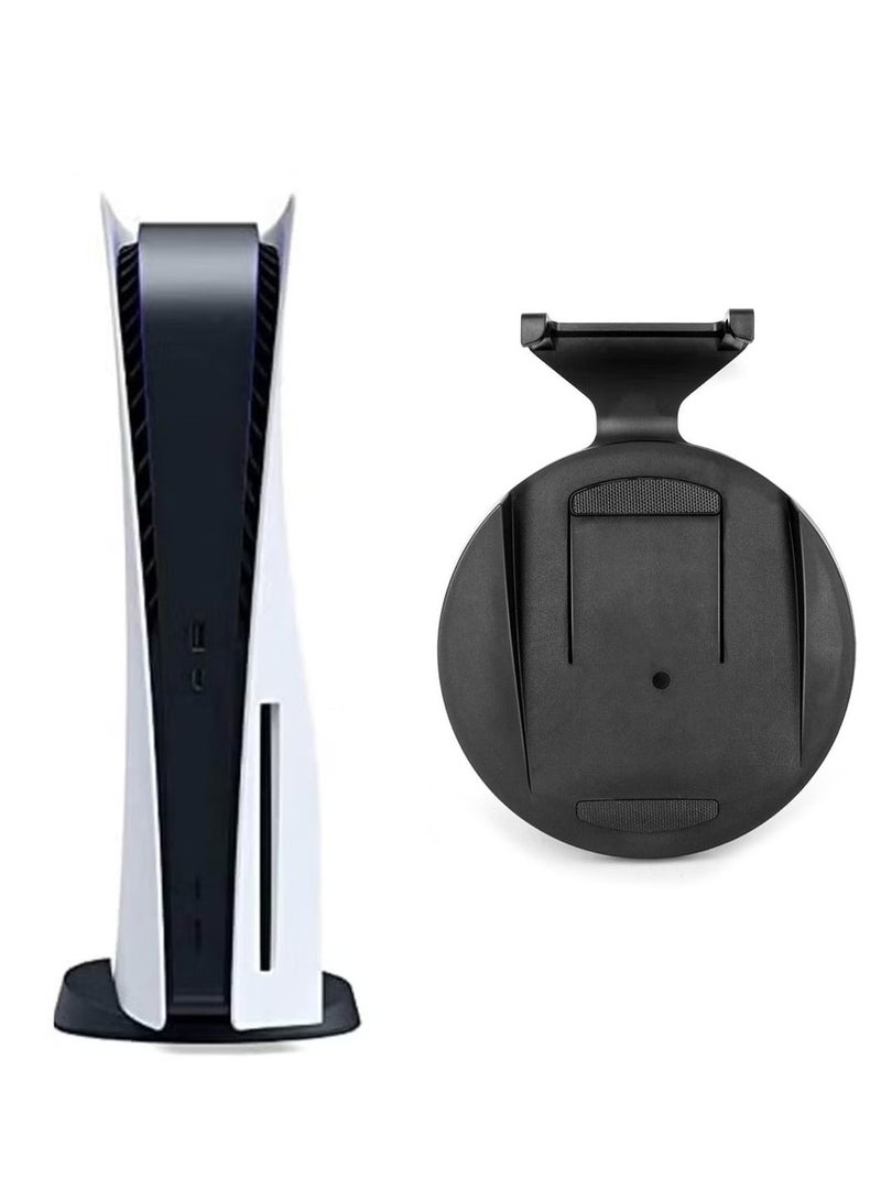 PS5 حامل ، حامل عمودي لاستبدال قرص مدمج نسخة من بلاي ستيشن 5 مع مسامير ، حامل عمودي ، أسود . - Image 1