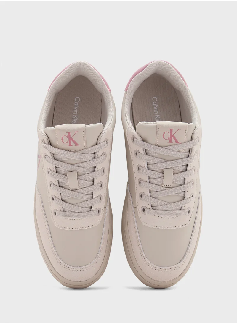 Calvin Klein Jeans Lace Up Low Top Sneakers
