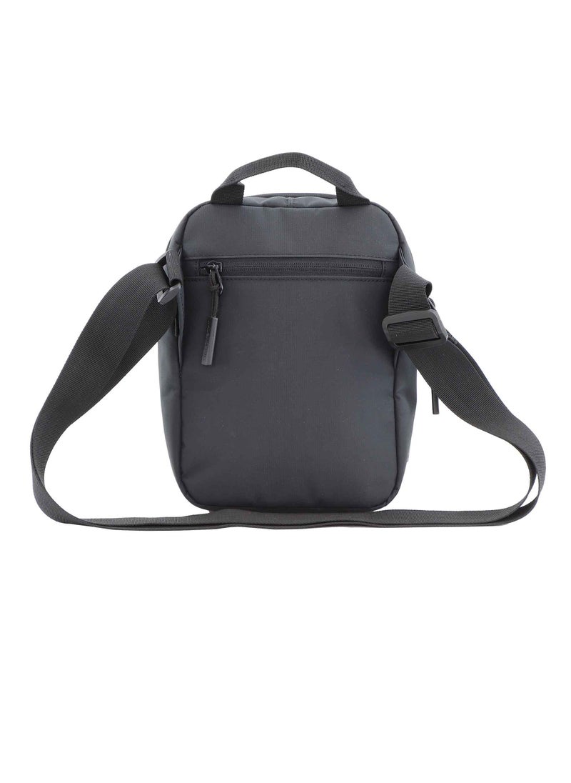 Discovery SHIELD RPET Polyester Utility Bag Black, Zipper Compartment Casual Shoulder Bag For Men And Women Removable Shoulder Strap Secure RFID Pocket - pzsku/ZDDE7AE672ADC6982D877Z/45/_/1721990819/9f51969b-86f6-41f4-85e7-c9fd1662bfd6