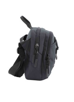 Discovery Discovery SHIELD RPET Polyester Utility Bag Black, Zipper Compartment Casual Shoulder Bag For Men And Women Removable Shoulder Strap Secure RFID Pocket  - Image 4