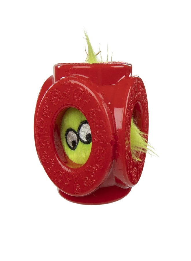 جو دوج مجموعة goDog Holiday Collection 2 في 1 لعبة قفص وكرة مع لعبة Furballz القطيفة الصاخبة - أحمر، صغير - Image 1