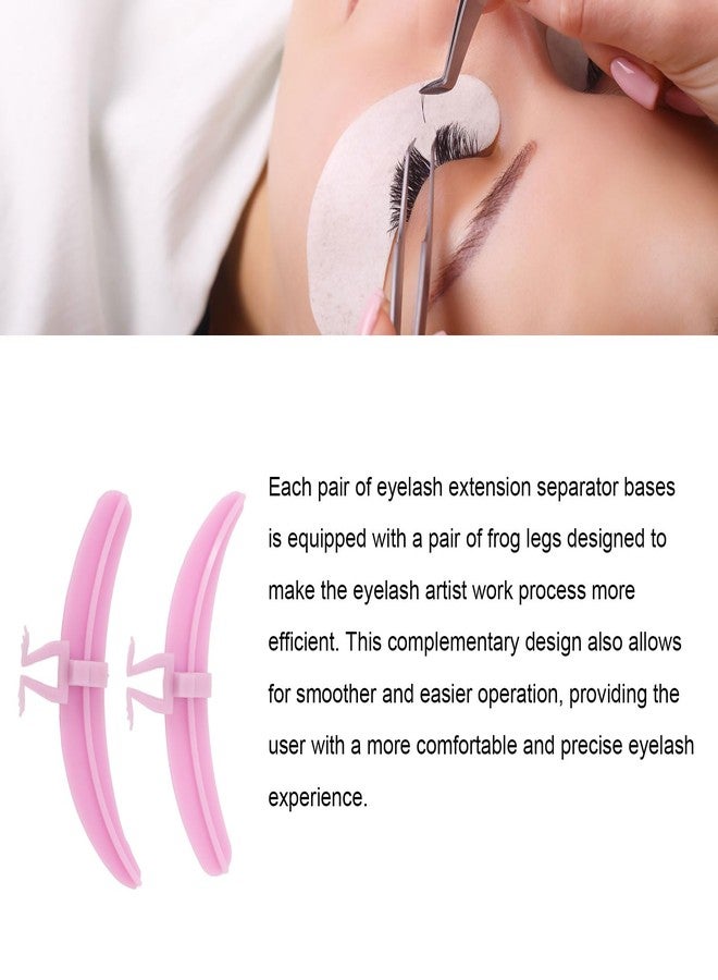 Brrnoo Eyelash Separator Tool, Silicone Base, Washable, Reusable, Smoother for Beauty Salon, Lash Artist, Material: Silicone () - Image 4