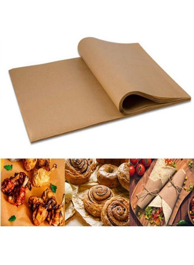 إس إن إتش باكينج ورق ساندويتش ملفوف بني مضاد للدهون 50 قطعة - Image 5