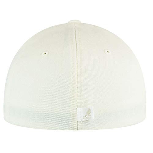 KANGOL قبعة بيسبول مرنة من كنجول للرجال والنساء، كبيرة-كبيرة جداً، بيضاء - Image 5