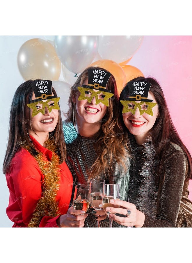 زيست فور تويز نظارات سباحة على شكل نجمة ذهبية لامعة من Zest 4 Toyz Happy New Year للبالغين والأطفال (عبوة من 3 قطع)  - Image 5