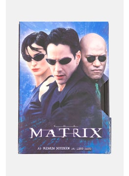 Warner Bros The Matrix Premium Notebook 15 L x 20 H x 2 W cm, Blue  - Image 1