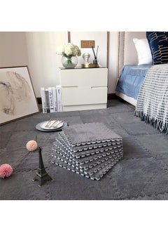 XiuWoo Foam Floor Mat Eva Plush Carpet Square Thickened Sports Game Mat Interlocking Carpet Plush Puzzle Soft Children'S Room Family Bedroom Living Room  - Image 1