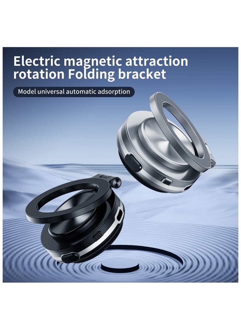 New Arrival: Electric Vacuum Magnetic Phone Holder, Newest Suction Cup Holder, Car Holder, 360°+180° Rotating Portable Magnetic Hand Holder, Suitable for Glass, Screen, Wall Tiles, Most Surfaces (Silver) - pzsku/ZDDE85C8AFEC319B14B02Z/45/_/1731467910/47e0c151-b535-48b7-abcc-75fccd2cc684