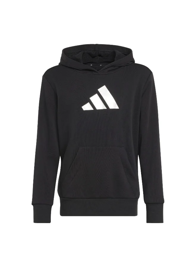adidas Jg Glam Hd Black Training Sweatshirts For Junior 7-8Y