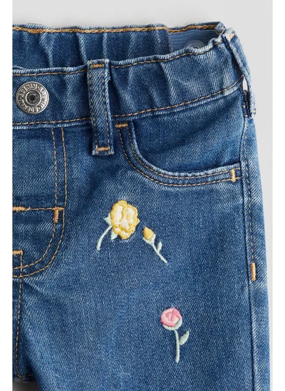 H&M Embroidery-detail jeans