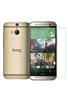 HTC One M8 Screen Protector Tempered Glass, HD Clear, Anti-Bubble Film, 1Pack