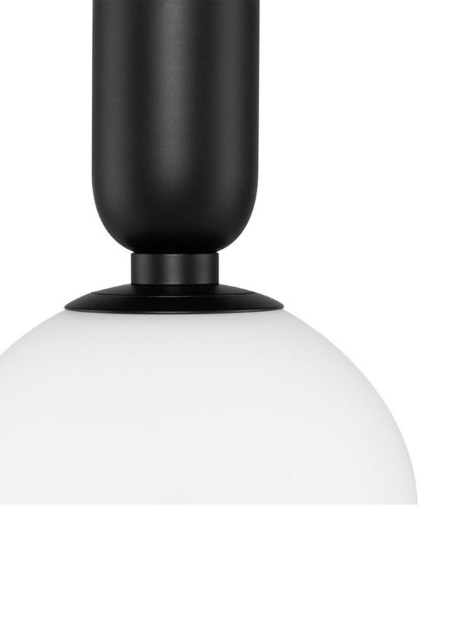 إنارة سيرة إنارة معلقة مفردة فريم أسود مقاس 30 سم 7572 - Image 2