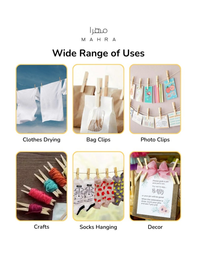 123 PIECE SET | Laundry Drying Essentials | Includes 60 Plastic Pegs (Cream, Blush, Charcoal) & 60 Wooden Pins + 3 Black Polypropylene Ropes (10m Each) | Ideal for Clothes Drying, Outdoor Hanging, and Creative Crafts - pzsku/ZDDE8B33E5B618025EED3Z/45/_/1728408570/6aa8b4b9-18cc-4de8-a4ef-33655a63f87e