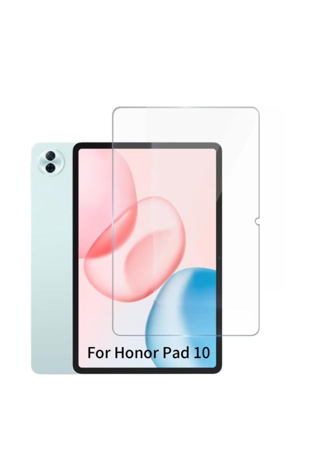 تي دبليو إي جي جي أو أن واقي شاشة لجهاز Honor Pad 10، واقي شاشة زجاجي مقوى لجهاز Honor Pad 10 مقاس 12.1 بوصة شفاف - Image 1