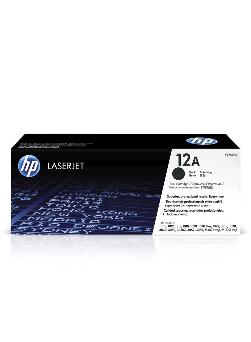 Compatible Toner Cartridge 12A Black 