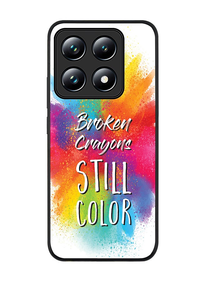 Stylizedd For Xiaomi 14T pro Case,Slim fit Camera Protection, Shockproof Thin Phone cover - Broken Colors - Image 1