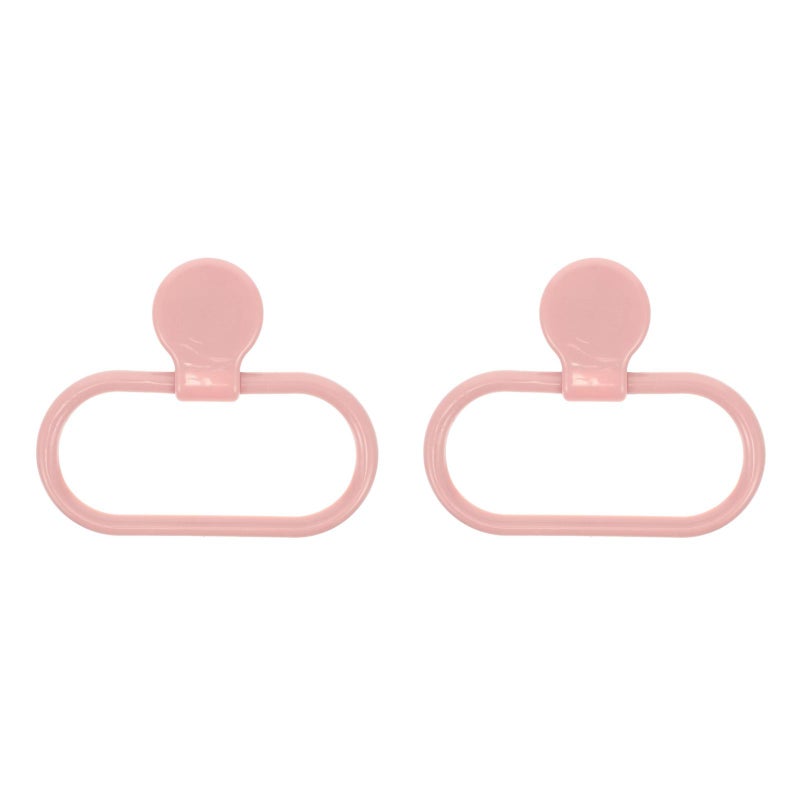 2pcs Towel Holder No Dilling Self-adhesive Towel Rack Towel Holder for Kitchen Bathroom ( ) - Image 4