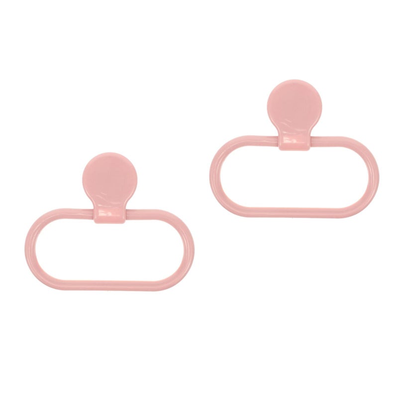 2pcs Towel Holder No Dilling Self-adhesive Towel Rack Towel Holder for Kitchen Bathroom ( ) - Image 2