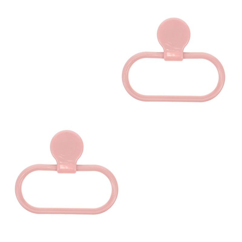 2pcs Towel Holder No Dilling Self-adhesive Towel Rack Towel Holder for Kitchen Bathroom ( ) - Image 5