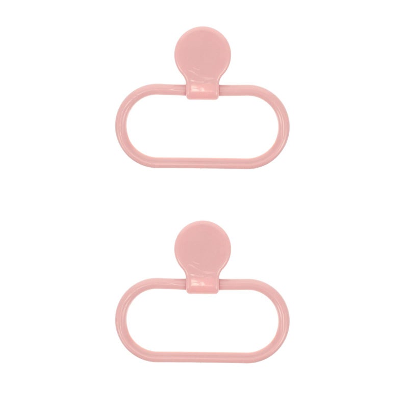 2pcs Towel Holder No Dilling Self-adhesive Towel Rack Towel Holder for Kitchen Bathroom ( ) - Image 3