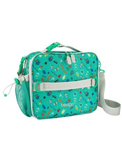 Bentgo Bentgo Kids Lunch Bag - Durable, Double-Insulated Lunch Bag for Kids 3+; Holds Lunch Box, Water Bottle, & Snacks; Easy-Clean Water-Resistant Fabric & Multiple Zippered Pockets (Bug Buddies)  - Image 1