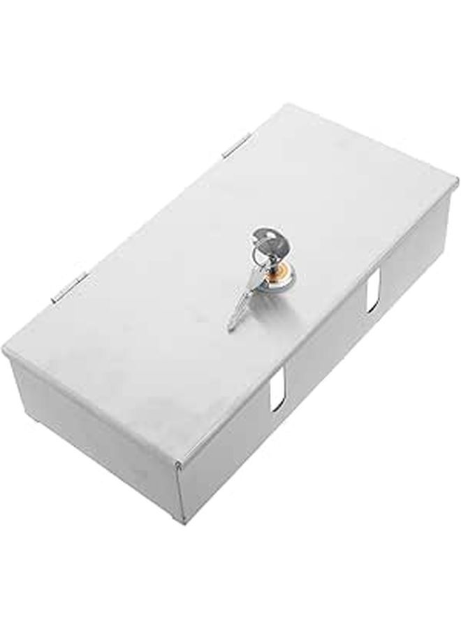 Stainless Steel Outdoor Double Socket Wall Mounted Lockable Electric Car Charger - Image 1