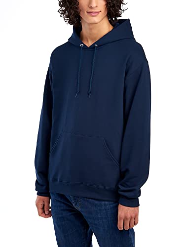 Jerzees --Men's NuBlend -Fleece -Sweatshirts & - -Hoodies, Hoodie-Navy, X-Large - Image 2