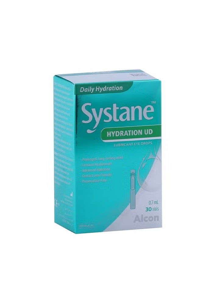 Systane Hydration UD Eye Drops 0.7ml x 30's (Single-Use Vials)