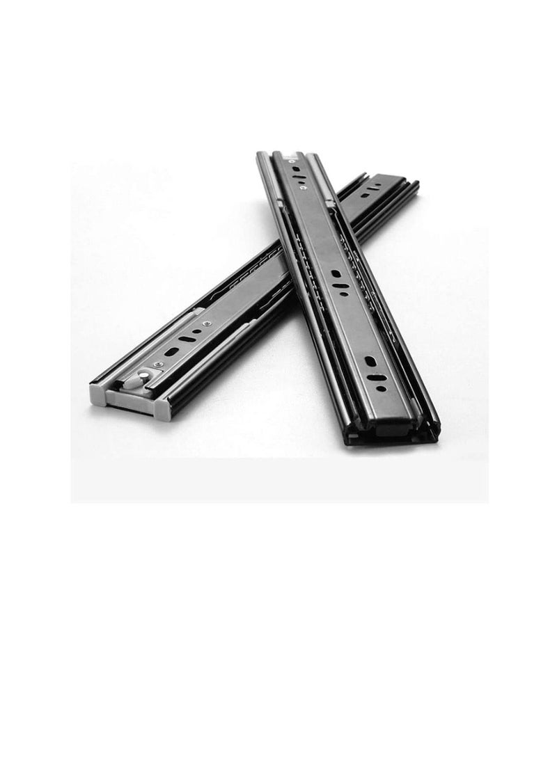 Robustline Soft Closing Steel Ball Bearing Drawer Slide Rail Runner (14 INCHES) - Image 1