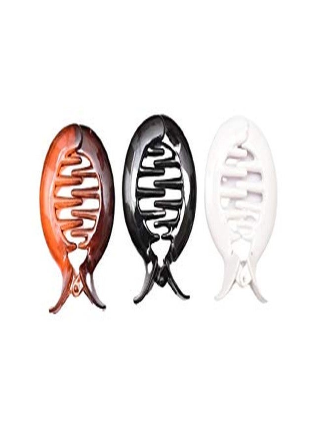 Styling Success Medium size Hair Claw/clip/hair clutcher combo of 3 pices for Women and girls - Image 2