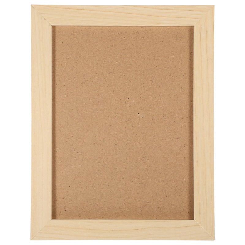Natural Wood 8x10 Inch Picture Frame Rustic Tabletop or Wall Mount Photo Holder - Image 2