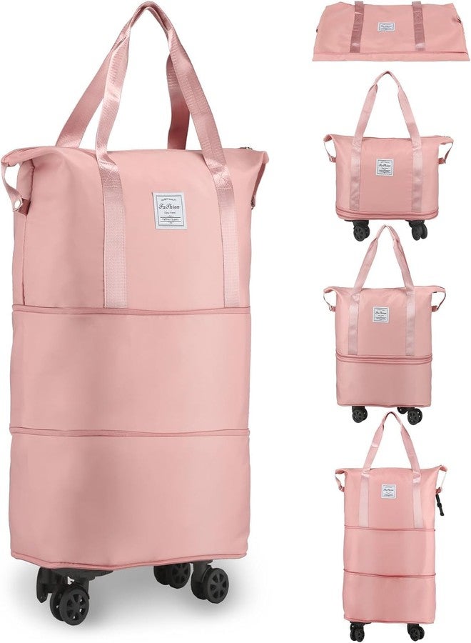 Aakarit Rolling Duffle Bag with Wheels, Expandable Foldable Duffle with Wheels and Handle for Travel, Luggage Carry | Multicolor - Image 1