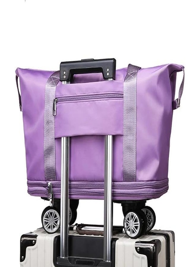 Aakarit Rolling Duffle Bag with Wheels, Expandable Foldable Duffle with Wheels and Handle for Travel, Luggage Carry | Multicolor - Image 5