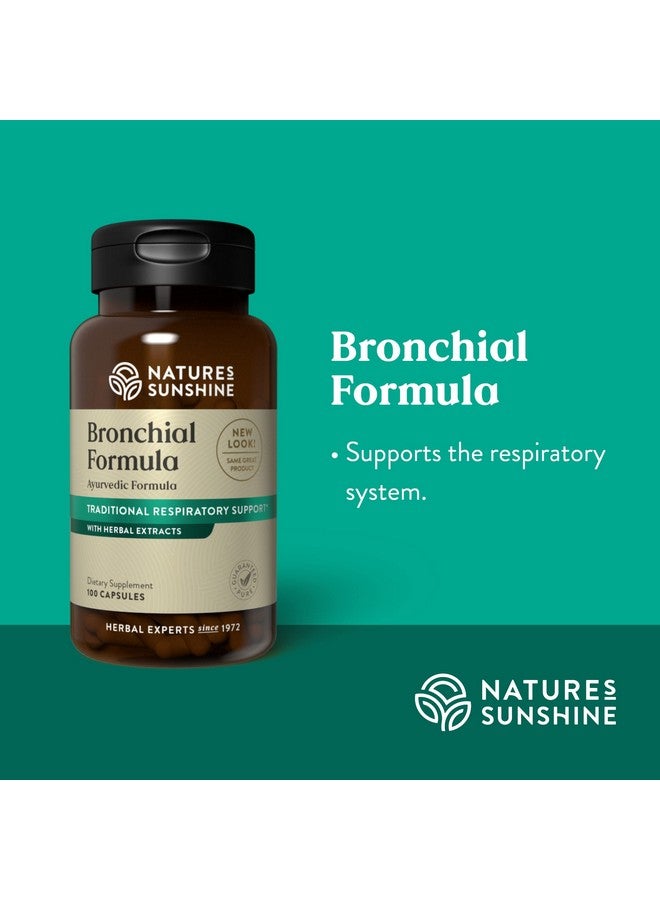 Nature's Sunshine Bronchial Formula 100 Capsules - Image 5
