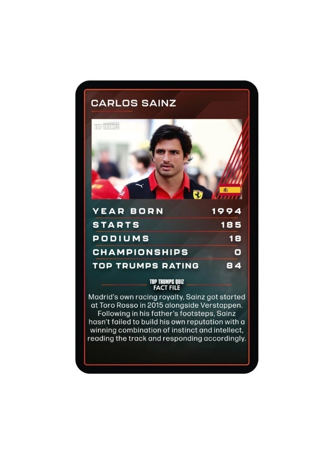 Top Trumps بطاقة أبطال جائزة غراند بري | لعبة بطاقات تعليمية | لعبة تحدي | لعبة بطاقات قابلة للجمع | ألعاب استراتيجية | ألعاب للأطفال والبالغين-[WM04792] - Image 4