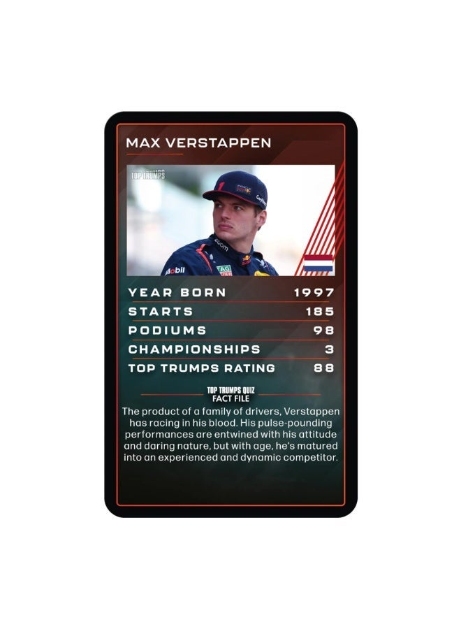 Top Trumps بطاقة أبطال جائزة غراند بري | لعبة بطاقات تعليمية | لعبة تحدي | لعبة بطاقات قابلة للجمع | ألعاب استراتيجية | ألعاب للأطفال والبالغين-[WM04792] - Image 5