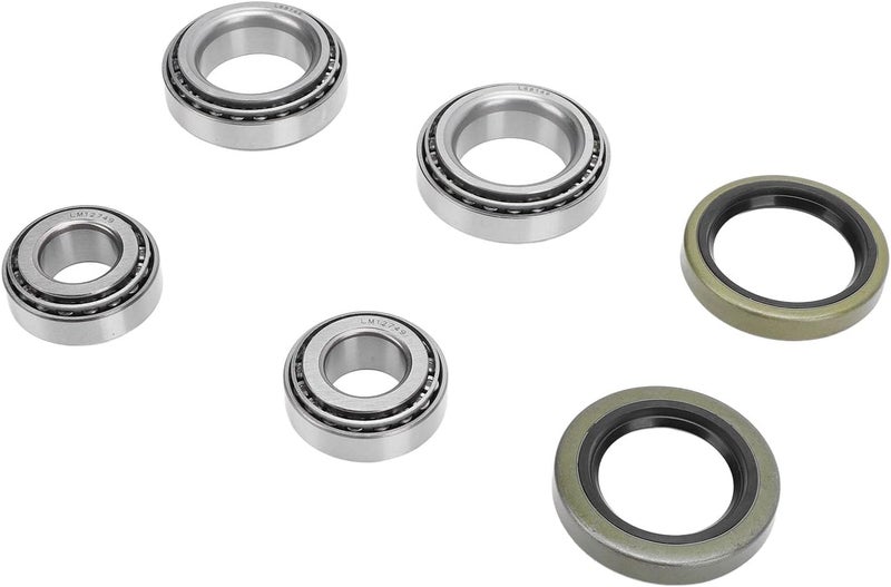 [New trendy design] aqxreight Trailer Wheel Hub Bearings Kit L68149 LM12749 for /16in Axle Wheel Hub Alloy Construction Reduces Friction and Improves Performance for Boat and Utility Trailers Multi functional Global production standard crafted Market need oriented construction Light durable upgraded substance Modern look Locally packed stock Consistent single item quality Newest model Worldwide simple practical design Multi-scene application Gulf lifestyle friendly General standard crafted Tiered cost purchase alternatives User feedback upgraded quality Light & heavy use compatible Regular scheduled transit Organized shipment arrange Huge price cut General purpose design Global mainstream design picks Detachable clean Repeated use trusted quality Flexible varied design Classified organized storage - Image 5