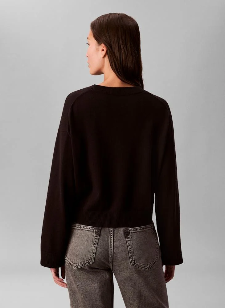 Calvin Klein Jeans Graphic Pullover Sweater