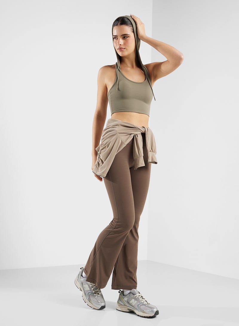 FRWD Hooded Cropped Bra Top - Image 4